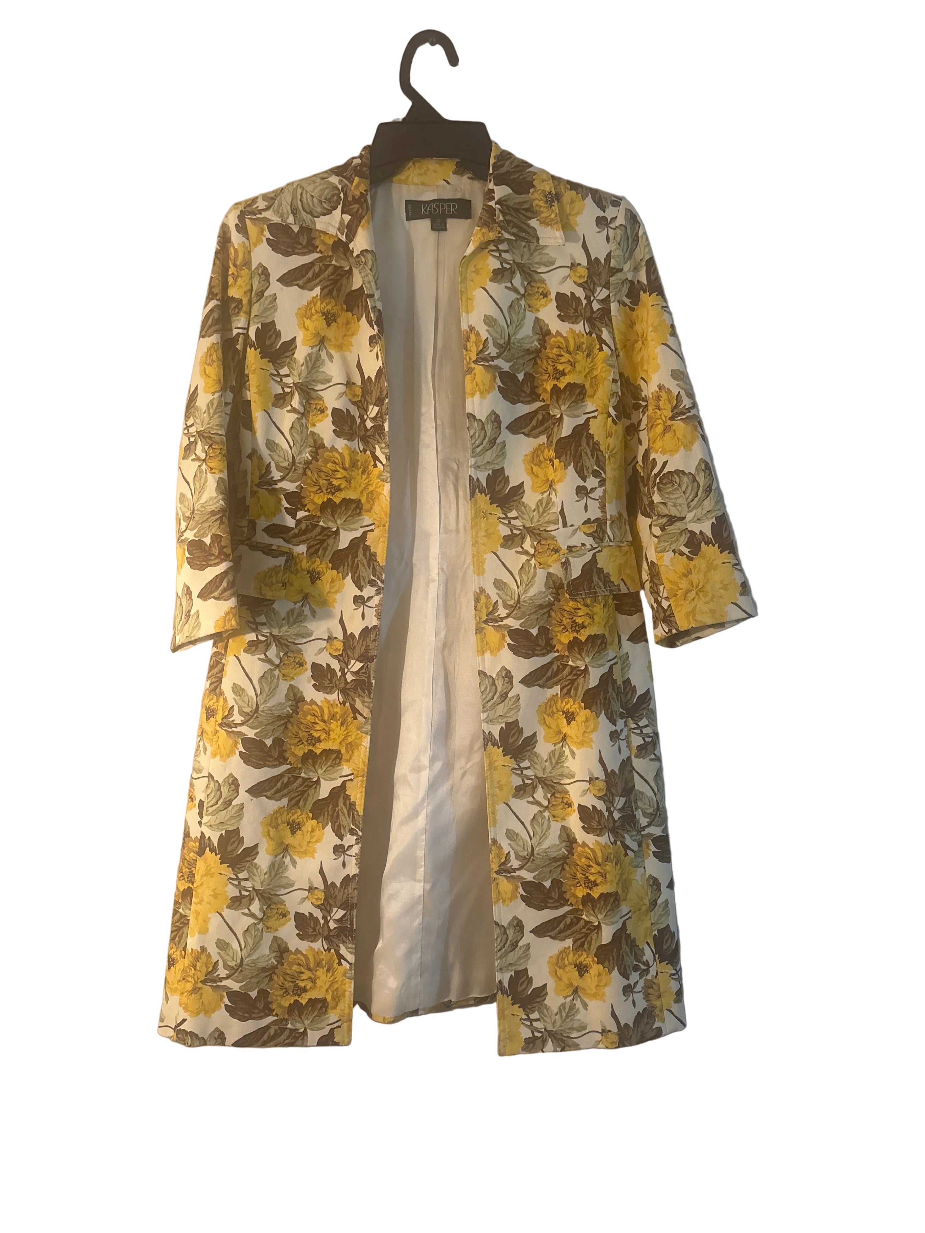 Jasper Floral Duster Coat
