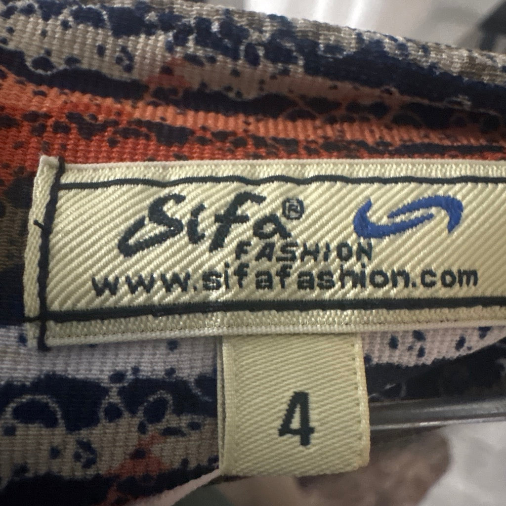 Sifa Fashion Paisley Print Mini Skirt