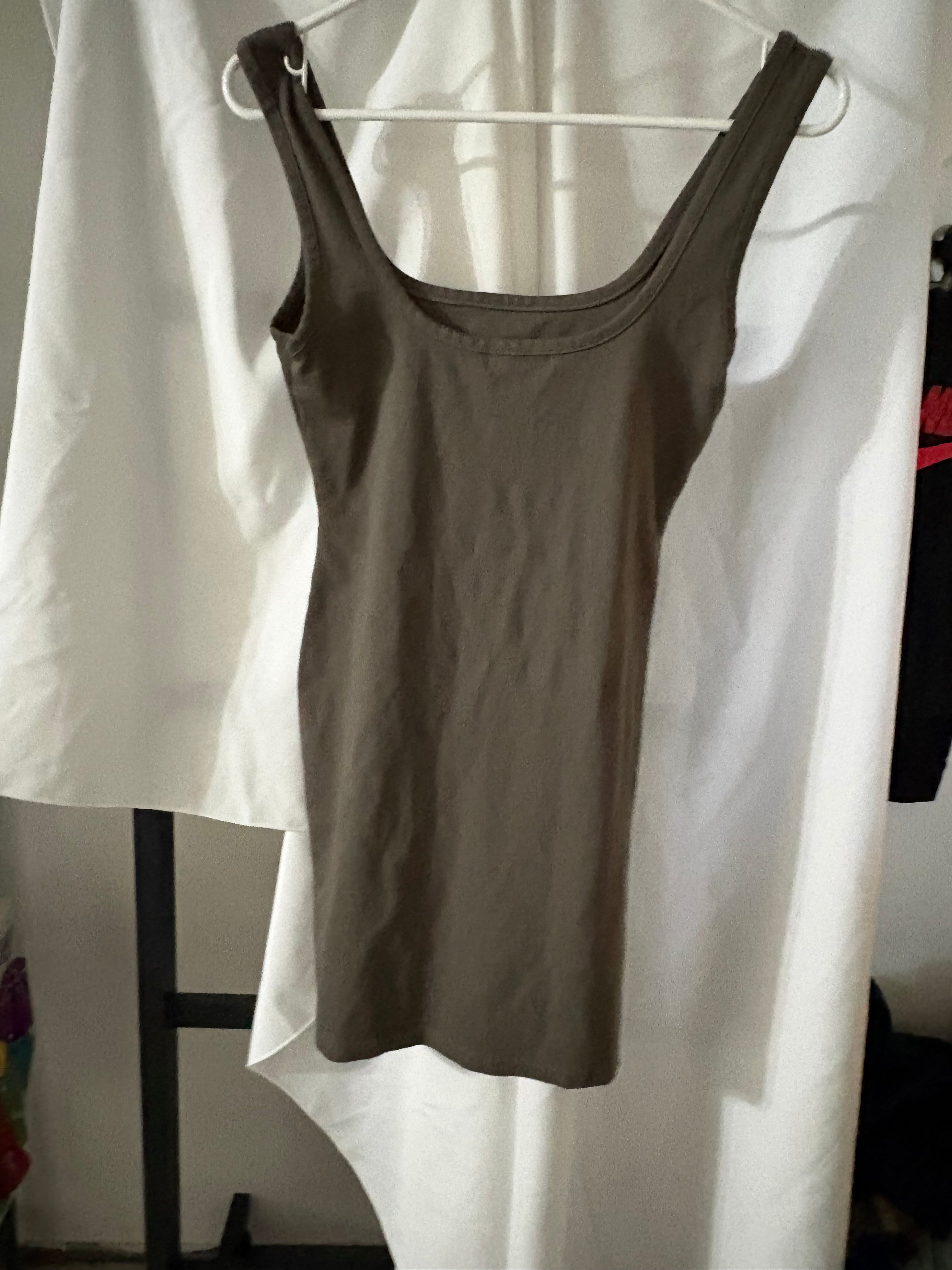 Popular 21 Olive Green Tank Mini Dress