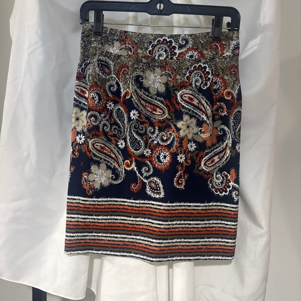 Sifa Fashion Paisley Print Mini Skirt