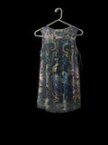 Paisley Print Sleeveless Blouse