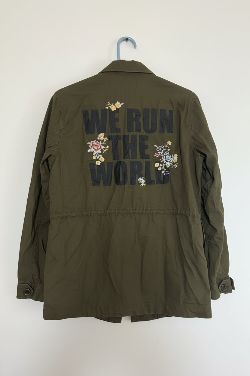 Ladies Olive Jacket